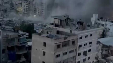 VÍDEO: Israel bombardeia prédio residencial em Gaza para atacar comandante do Hamas