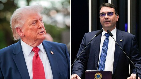 Flávio Bolsonaro agenda encontro com Trump na Casa Branca - Metrópoles
