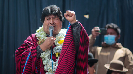 Evo Morales enumera à RT as causas da crise política e social na Bolívia