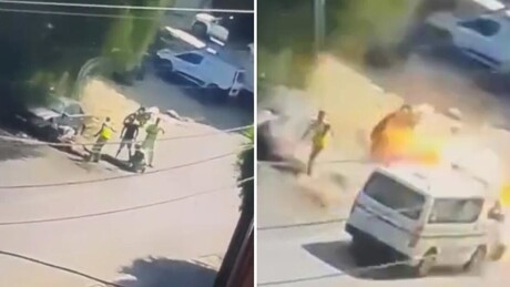 IMAGENS FORTES: Vídeo mostra ataque aéreo de Israel contra médicos e civis no Líbano