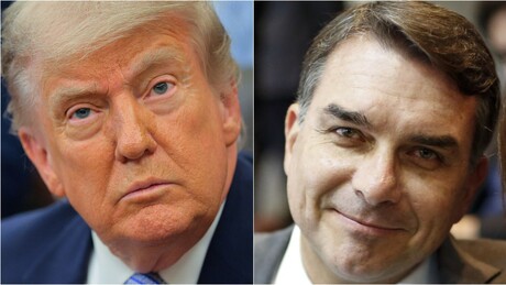 Apesar das declarações de Flávio Bolsonaro, agenda de Trump para esta terça não inclui encontro com senador