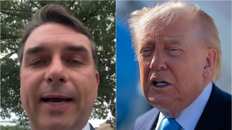 'Trump não me declarou apoio', revela Flávio Bolsonaro após reunião com presidente dos EUA