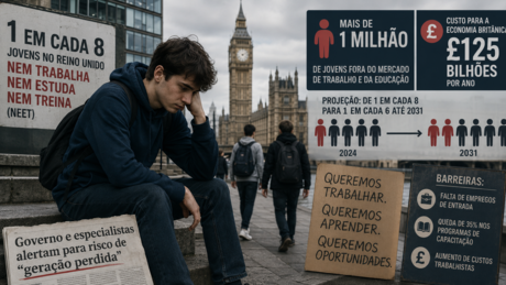 Geração perdida? Reino Unido tem 1 milhão de 'nem-nem', jovens que nem trabalham nem estudam