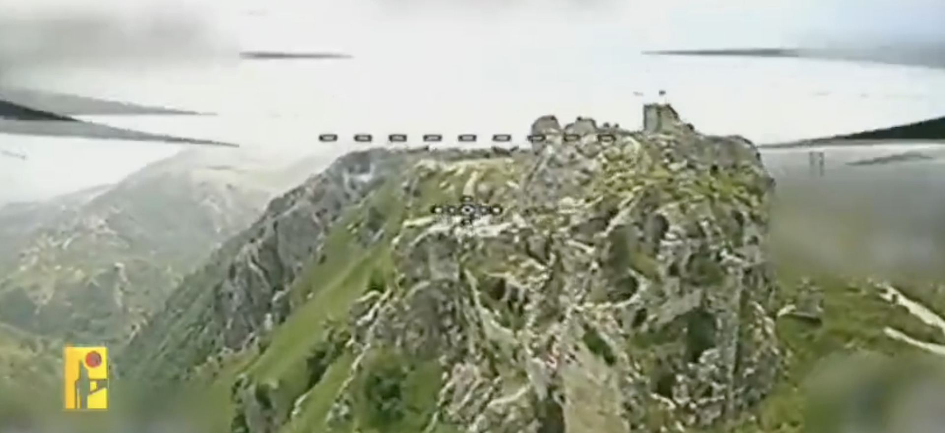 VÍDEO: Drones do Hezbollah caçam tropas israelenses perto de fortaleza medieval