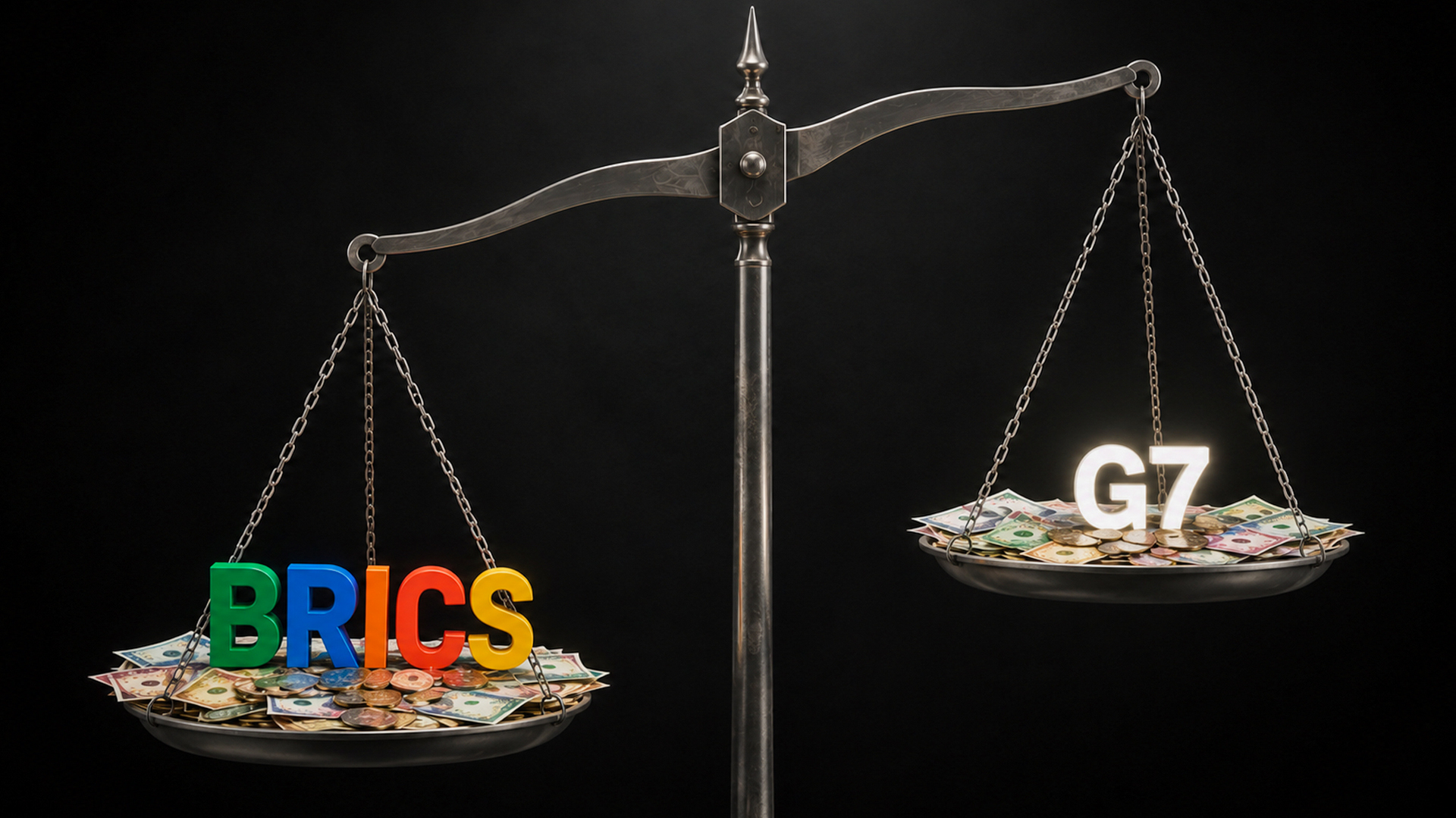 50% contra 20%: Veja como BRICS supera G7 na economia global