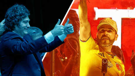 Milei celebra resultado do 1° turno na Colômbia e sinaliza recuo do 'socialismo'