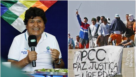 Faixa atribuída ao PCC com mensagem para Evo Morales aparece na Bolivia
