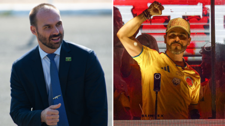 Eduardo Bolsonaro destaca candidato da direita na Colômbia: 'Admirador confesso de Trump'
