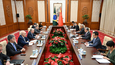 Durante visita de Vieira, China manifesta apoio à 'soberania, independência e autonomia do Brasil'