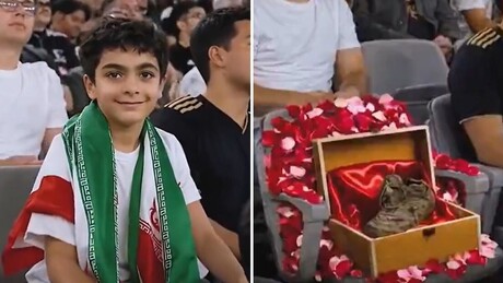 Vídeo comovente de vítima do ataque à escola em Minab