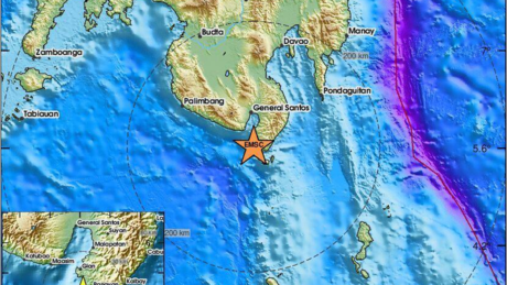 Terremoto de magnitude 8,2 atinge Filipinas e provoca alerta de tsunami