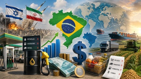Nova guerra? Entenda como a retomada do conflito entre Israel e Irã pode impactar o Brasil