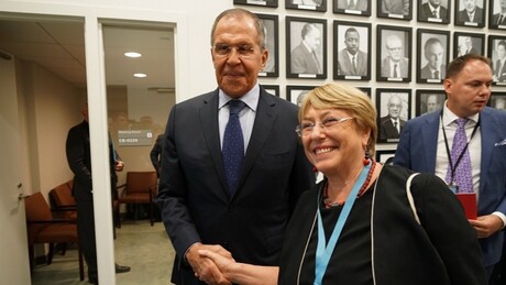 Lavrov recebe candidata à chefia da ONU apoiada pelo Brasil