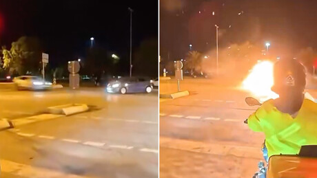 VÍDEO: Carro pega fogo em acidente brutal na Turquia