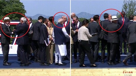 VÍDEO: Ignoraram-se? Lula e Trump não se cumprimentam durante foto oficial do G7