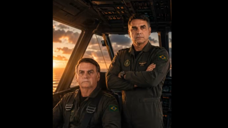 VÍDEO: Flávio divulga imagens de IA em que aeronave dispara contra embarcações do PCC e CV