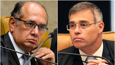 Gilmar Mendes e André Mendonça batem boca ao divergirem sobre prisão do pai de Vorcaro