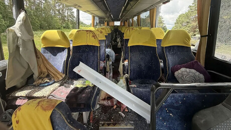 Lavrov revela a motivação do atentado ucraniano contra ônibus que transportava crianças