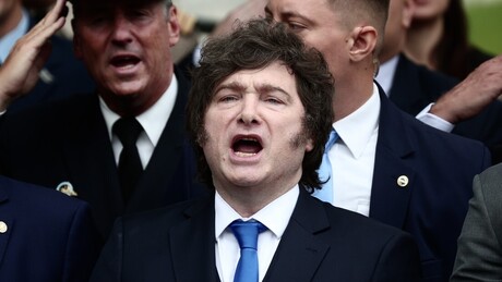 Milei manifesta apoio a candidato à Presidência da Colômbia