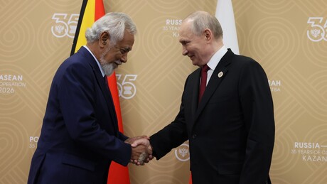 Putin reforça apoio a Timor-Leste e diz que Moscou fará 'todo o possível' para aprofundar relações