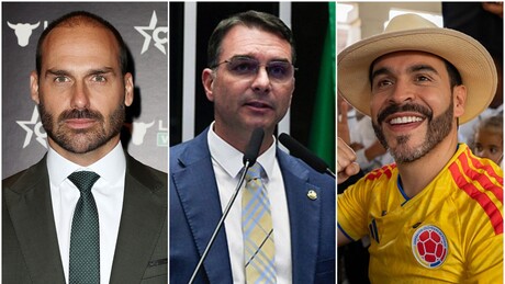 'Sou bolsonarista até morrer', diz colombiano Abelardo de Espriella em chamada com Eduardo e Flávio