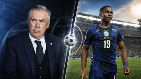 'Deixa o Menino Jogar!': memes colocam Ancelotti como 'inimigo' de Endrick e bombam nas redes