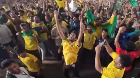 VÍDEOS: Torcedores em Bangladesh explodem em festa após vitória do Brasil contra Escócia pela Copa do Mundo