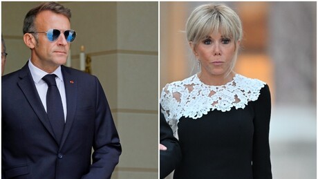 Opositor francês zomba de Macron e seus óculos escuros: 'Mais uma bofetada de Brigitte?'