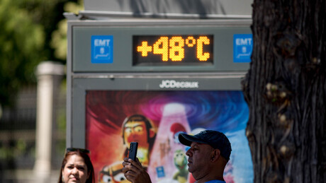 Calor extremo deformou linhas férreas e derreteu estradas na Europa Ocidental, alerta a ONU