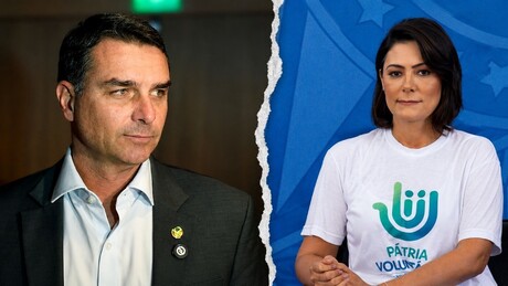 Crise na direita? Publicações de Michelle Bolsonaro geram tensão no entorno de Flávio