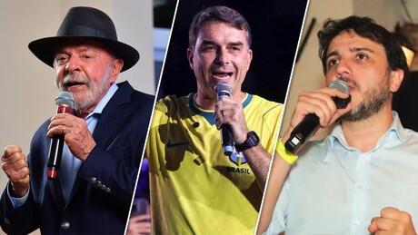 Lula, Flávio e Renan Santos lideram intenções de voto em nova pesquisa presidencial