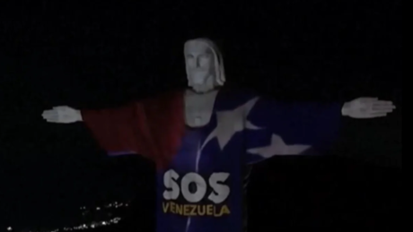 VÍDEO: Cristo Redentor é iluminado em homenagem a vítimas de terremotos na Venezuela