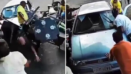 VÍDEO: Adolescente atropela multidão de torcedores durante partida da Copa