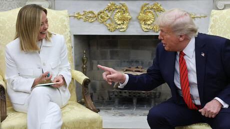 Trump muda de tom com premiê italiana (novamente)