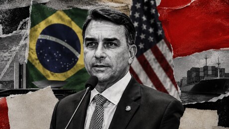 'Traição à Pátria': Governo Lula repudia participação de Flávio em audiência nos EUA sobre tarifas