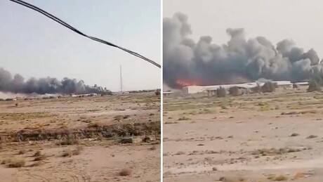 VÍDEO: Supostas imagens mostram base dos EUA em chamas no Kuwait