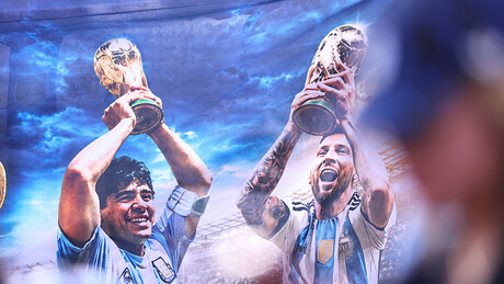 Messi dedica classificação da Argentina à final da Copa do Mundo a Maradona