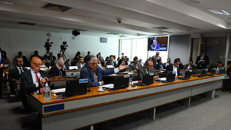 Comissão do Senado admite 'preocupação' com tarifas dos EUA contra o Brasil e pede diálogo