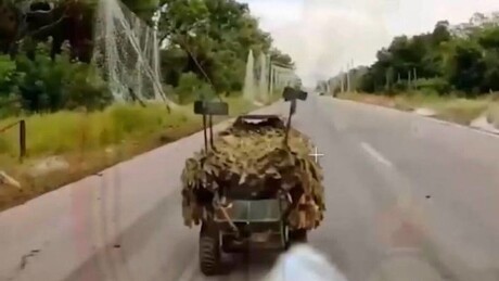 VÍDEO: Drones russos destroem veículos militares ucranianos