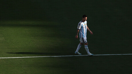 FOTOS: As lágrimas de Messi após derrota na final da Copa