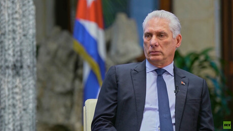 Díaz-Canel à RT: EUA estão disseminando uma narrativa midiática 'caluniosa e enganosa' contra Cuba