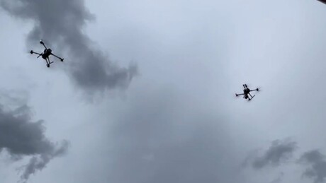 China utiliza enxame de drones para monitorar tufão em tempo real pela primeira vez