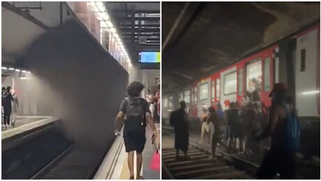 VÍDEO: Incêndio no metrô de Barcelona deixa 136 feridos