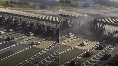 VÍDEO: Motorista morre em Campinas ao colidir com coluna em alta velocidade