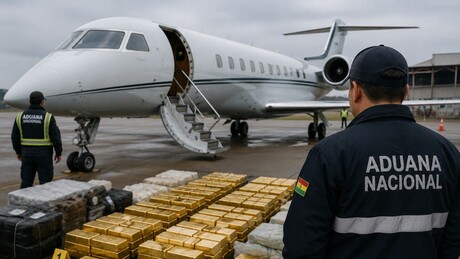 Jato de empresário brasileiro é apreendido com quase 200 kg de ouro na Bolívia