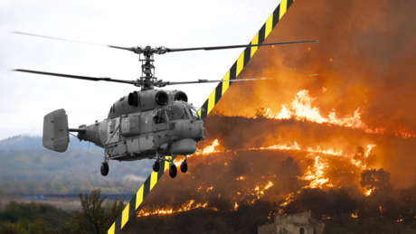 Lavando as mãos no fogo, Bruxelas diz 'não' à Espanha e mantém bloqueio de helicópteros russos no combate a incêndios