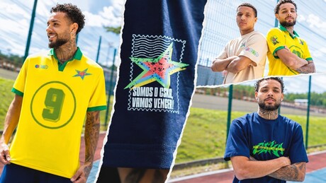 CSKA lança coleção de camisas inspirada na relação com o Brasil