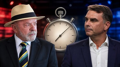 Confira quanto tempo de propaganda Lula e Flávio podem ter na TV