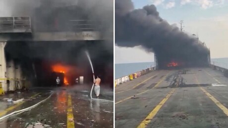 Navio turco com frutas e verduras é atacado por drones perto de porto russo