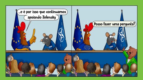 A RT está proibida de fazer perguntas na União Europeia (e em outros lugares também)